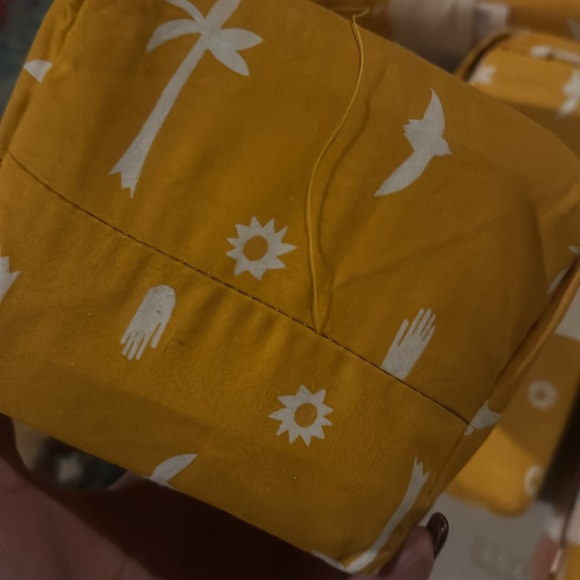 Opalhouse Yellow Fitted Sheet Only - Picture 2 of 3